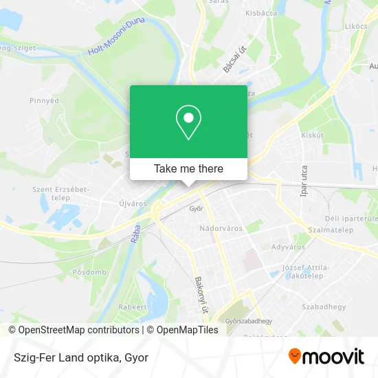 Szig-Fer Land optika map