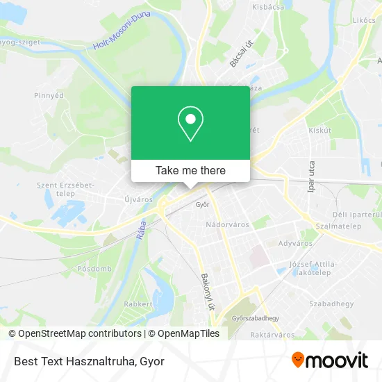 Best Text Hasznaltruha map