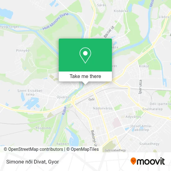 Simone női Divat map