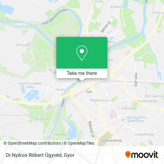 Dr.Nyikos Róbert Ügyvéd map