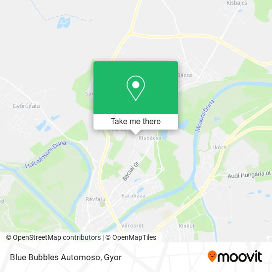 Blue Bubbles Automoso map