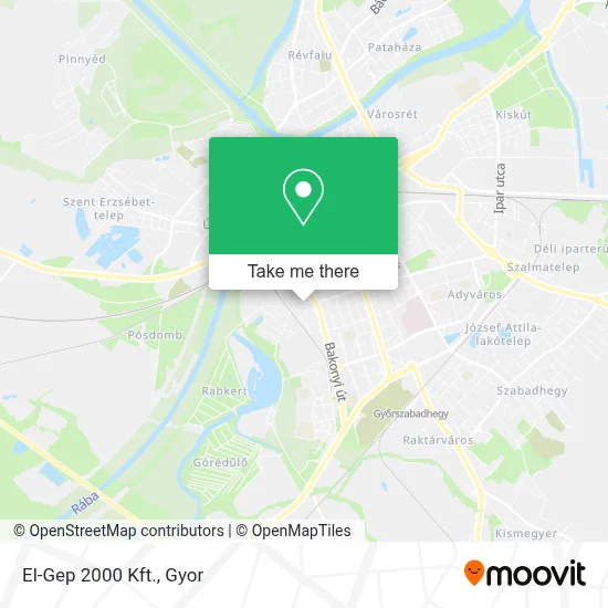 El-Gep 2000 Kft. map