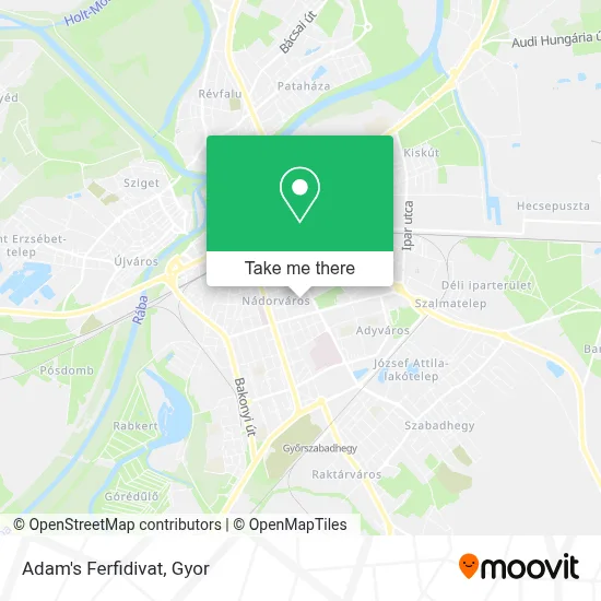 Adam's Ferfidivat map