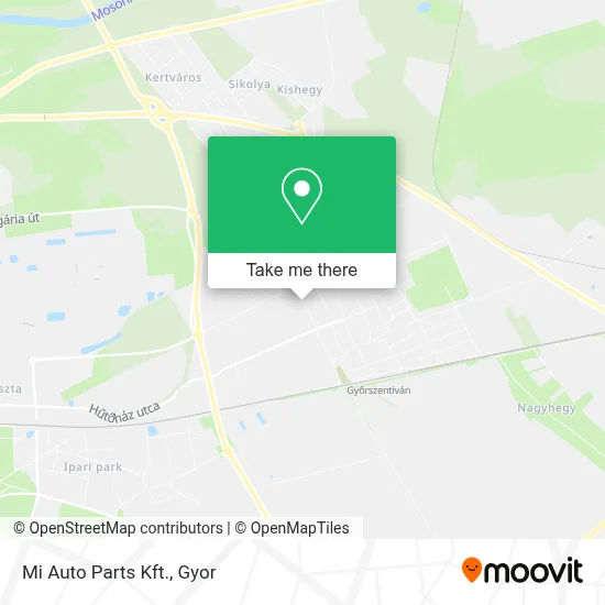 Mi Auto Parts Kft. map