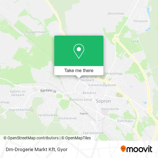 Dm-Drogerie Markt Kft map