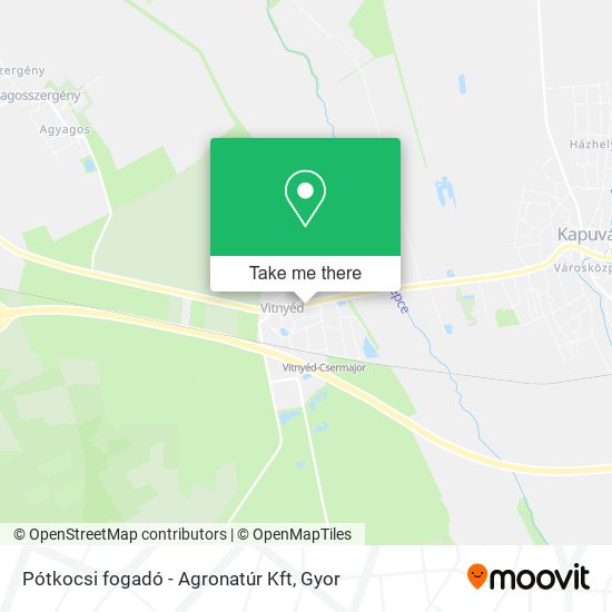 Pótkocsi fogadó - Agronatúr Kft map