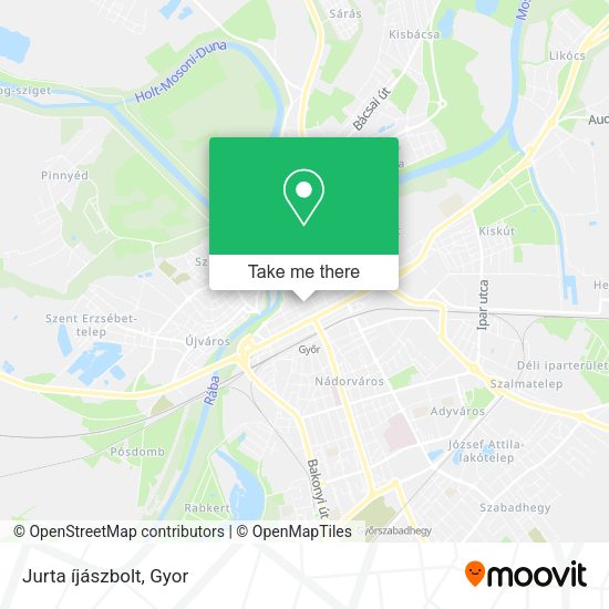 Jurta íjászbolt map