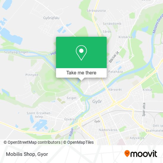 Mobilis Shop map