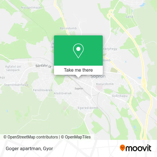 Goger apartman map