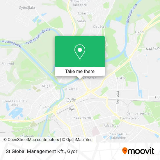 St Global Management Kft. map