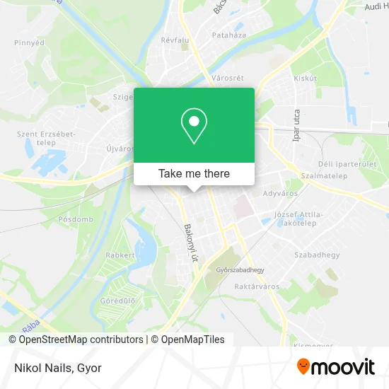 Nikol Nails map