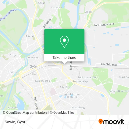 Sawin map