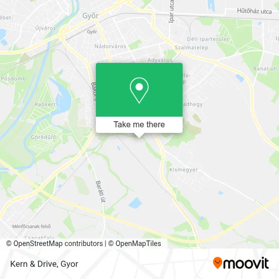 Kern & Drive map