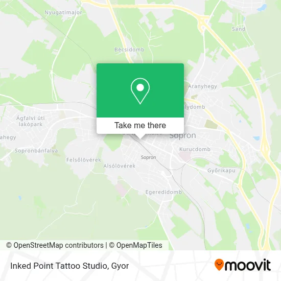 Inked Point Tattoo Studio map