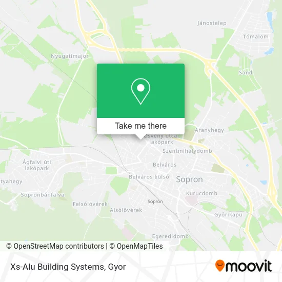 Xs-Alu Building Systems map