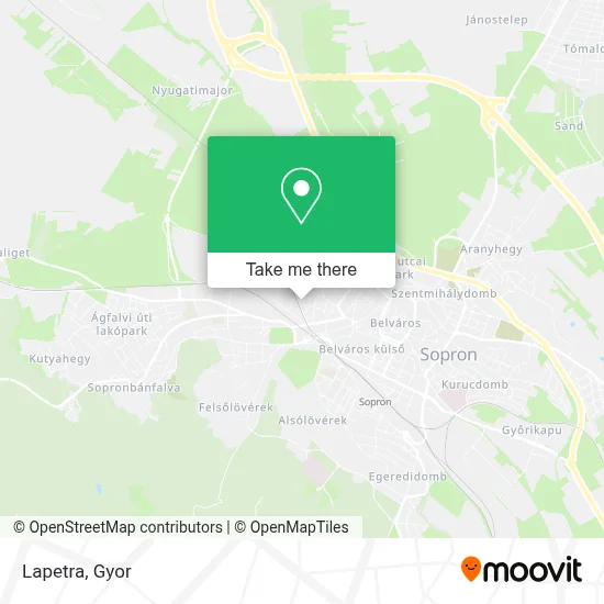 Lapetra map