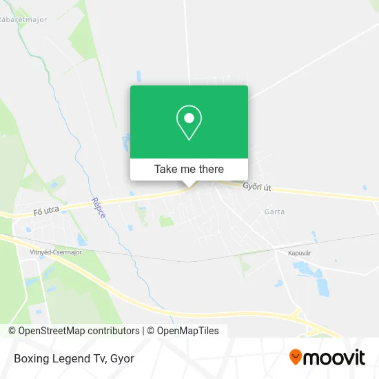 Boxing Legend Tv map