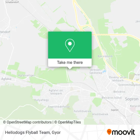Hellodogs Flyball Team map
