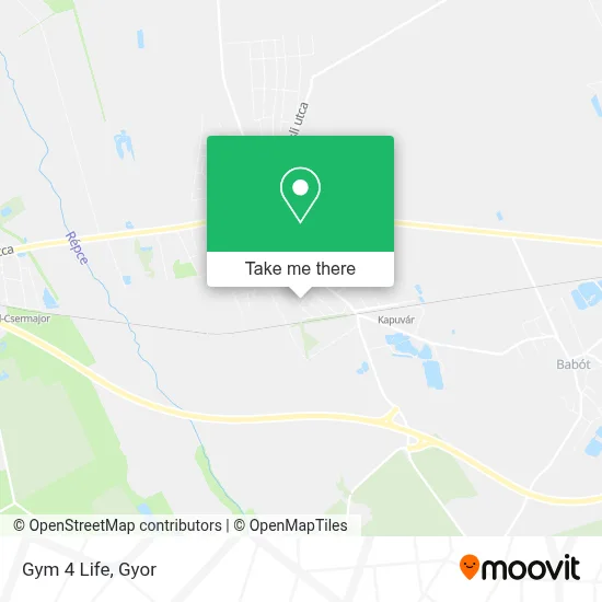 Gym 4 Life map