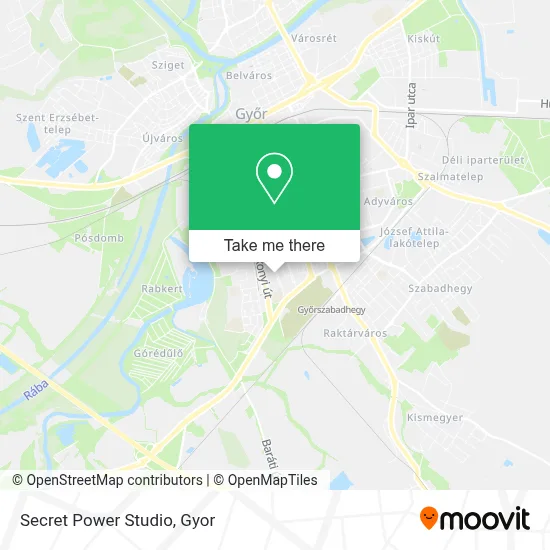 Secret Power Studio map