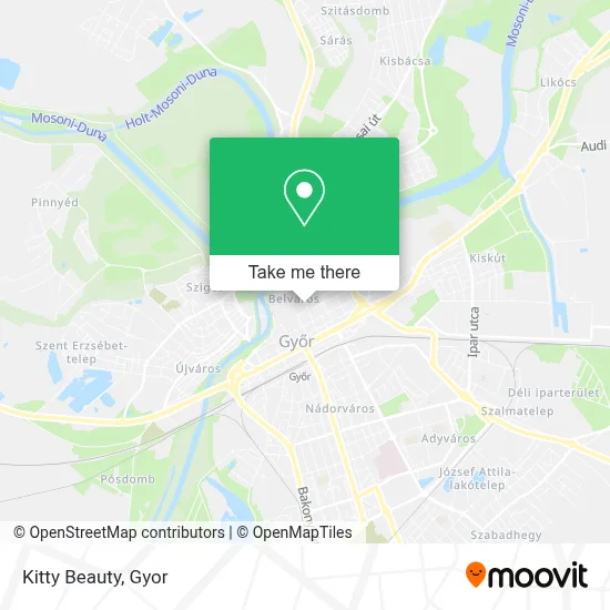 Kitty Beauty map