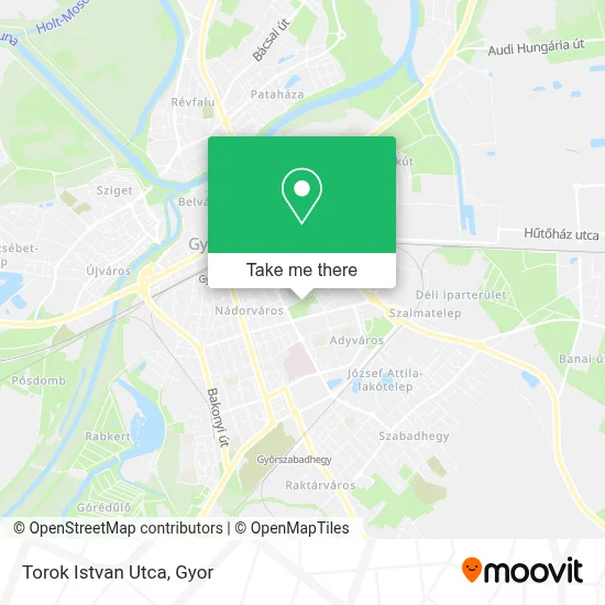 Torok Istvan Utca map