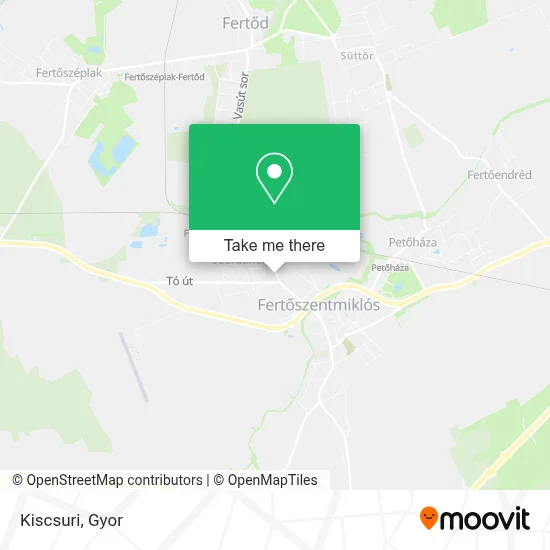 Kiscsuri map