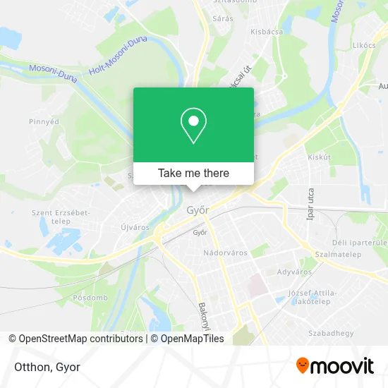Otthon map