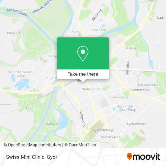 Swiss Mini Clinic map