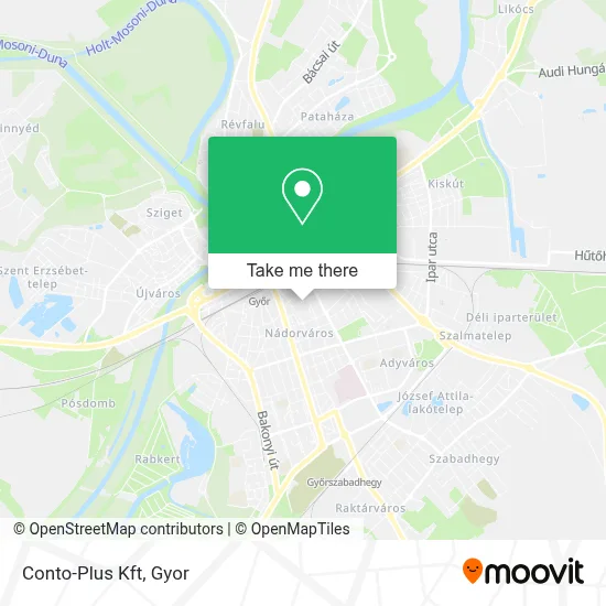 Conto-Plus Kft map