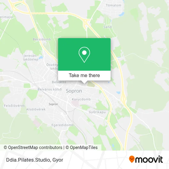Ddia.Pilates.Studio map