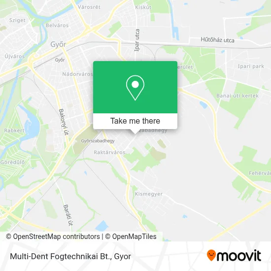 Multi-Dent Fogtechnikai Bt. map