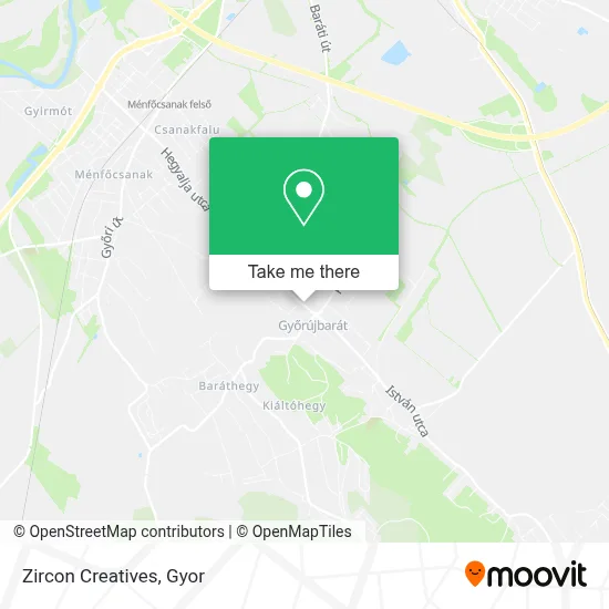 Zircon Creatives map