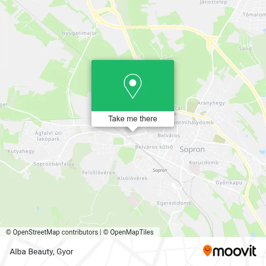 Alba Beauty map