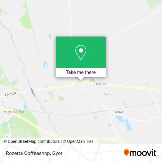 Rozetta Coffeeshop map