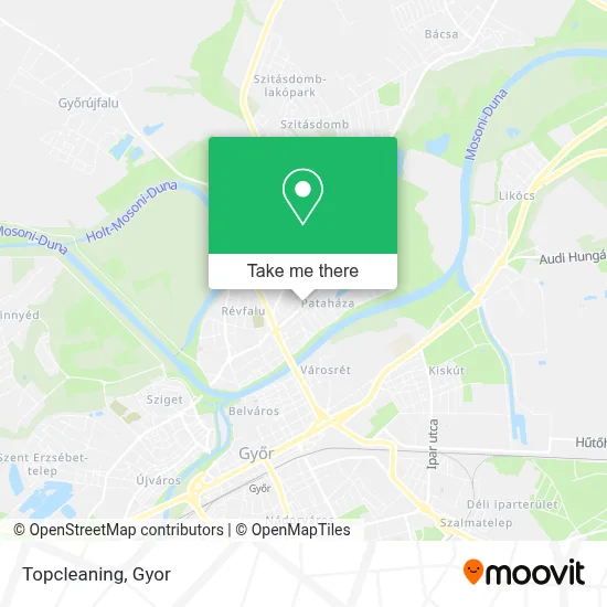 Topcleaning map