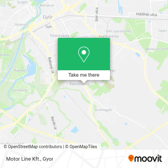 Motor Line Kft. map
