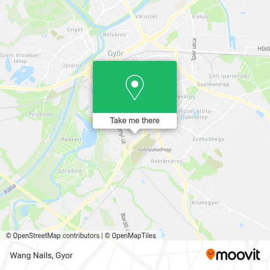 Wang Nails map