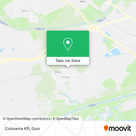 Colorama Kft map