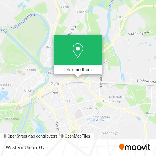 Western Union map