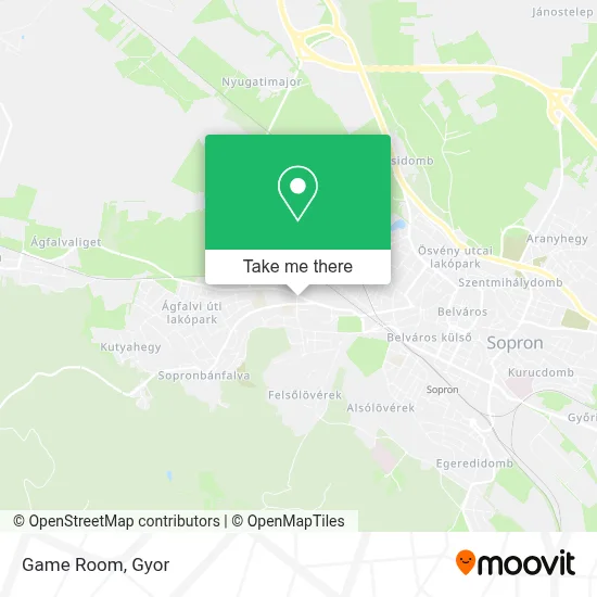 Game Room map