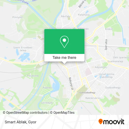 Smart Ablak map
