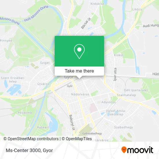 Ms-Center 3000 map