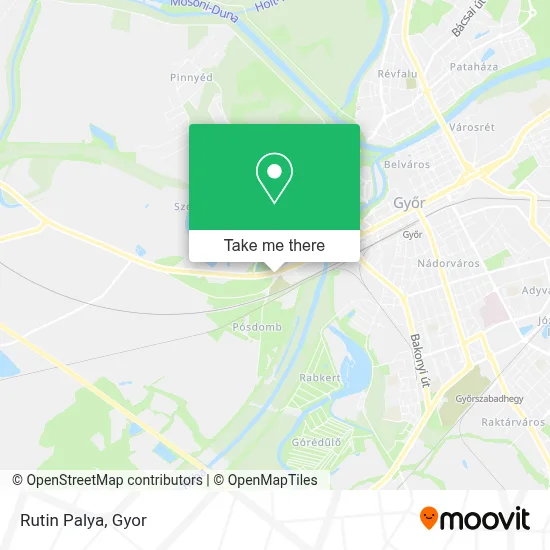 Rutin Palya map