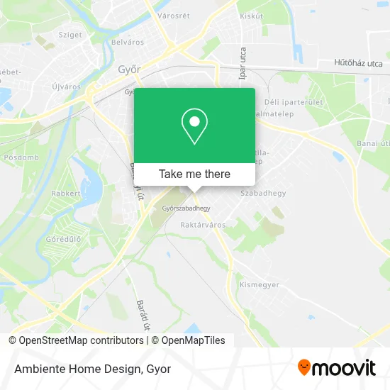 Ambiente Home Design map