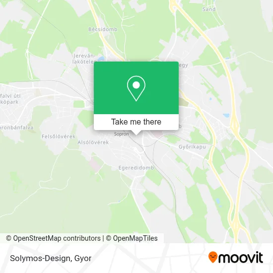 Solymos-Design map