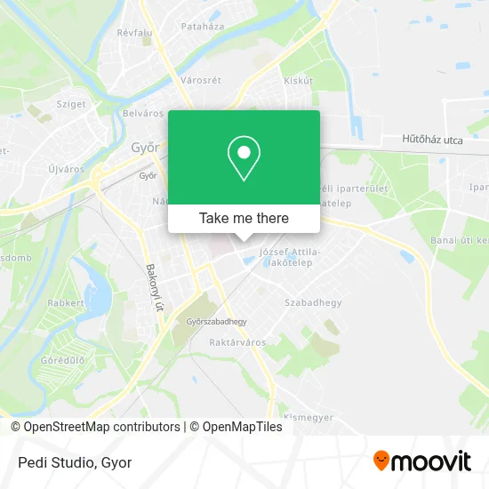 Pedi Studio map