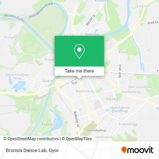 Bronsis Dance Lab map