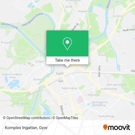Komplex Ingatlan map