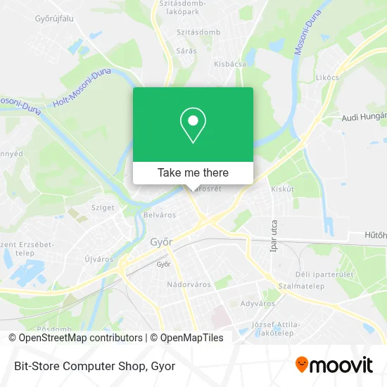 Bit-Store Computer Shop map